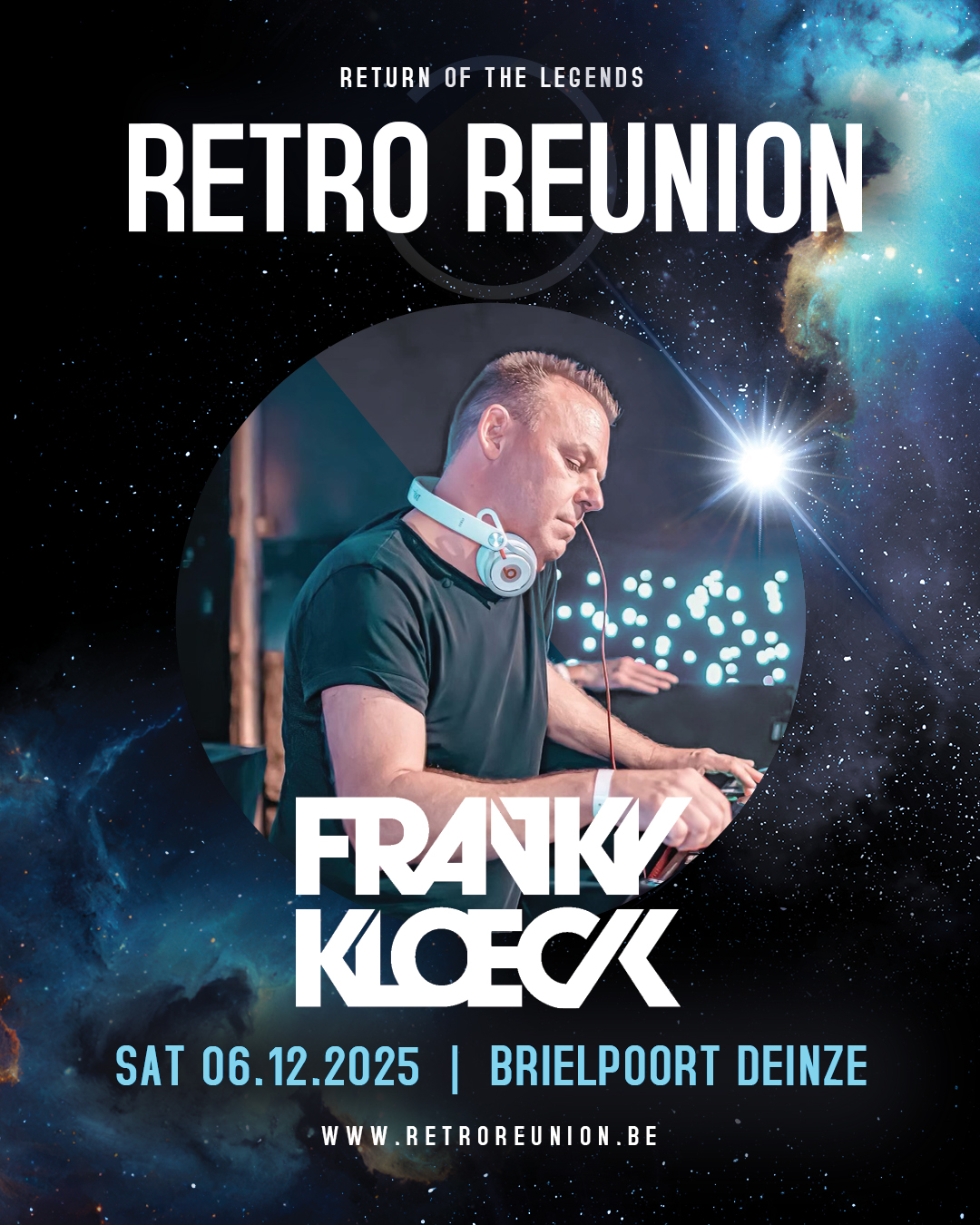 Retro Reunion 2025 Franky Kloeck (portrait)