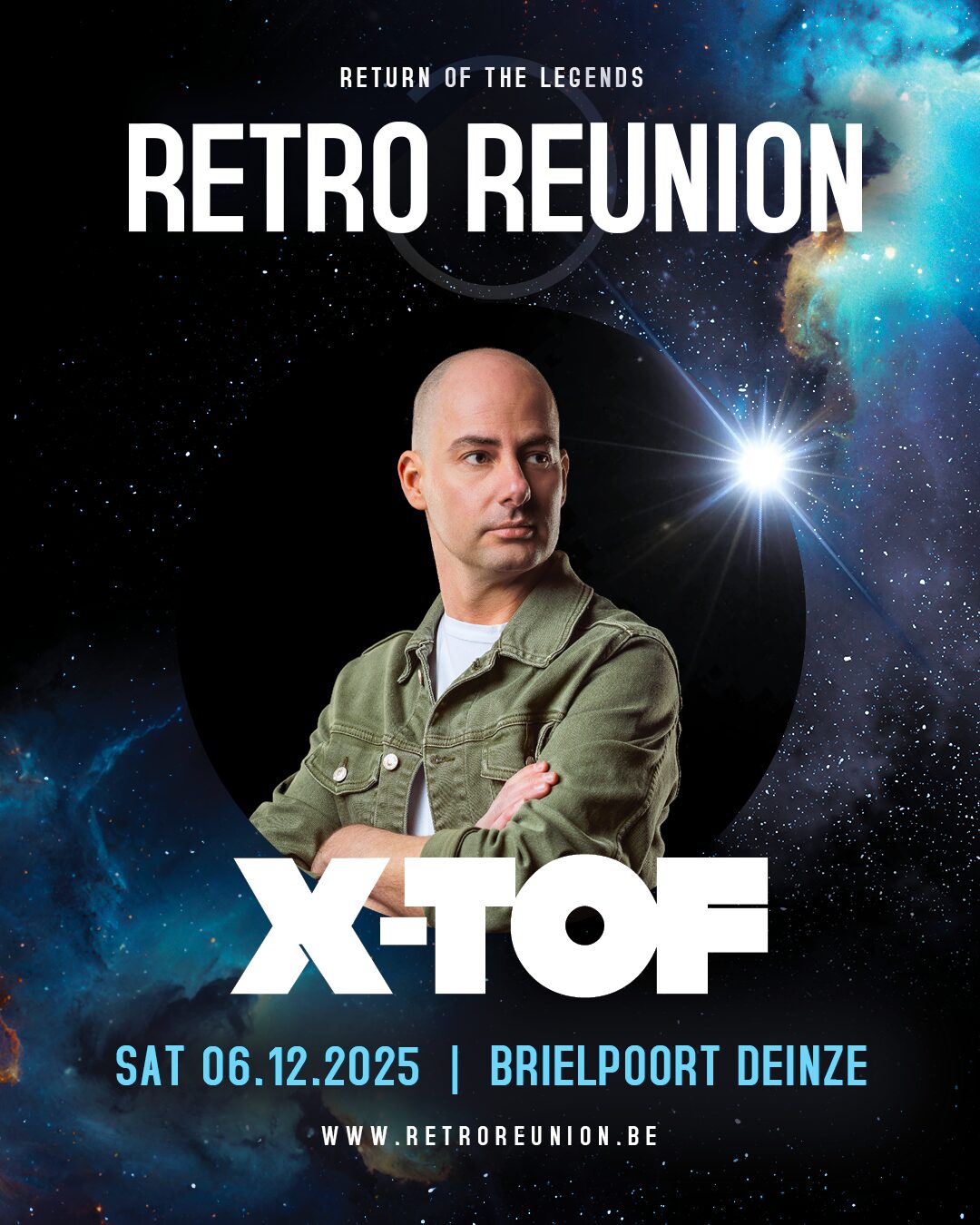 Retro Reunion 2025 X-TOF (portrait)