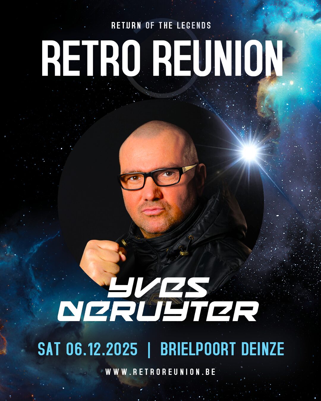 Retro Reunion 2025 Yves Deruyter (portrait)